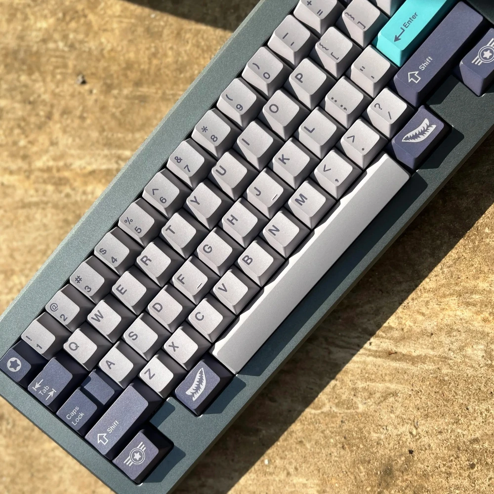 Teclas PBT GMK Pacific, teclas Cherry Profile, sublimación de tinte, teclas clonadas GMK para teclado mecánico MX, Gaming Office 2.75U - imagen 5