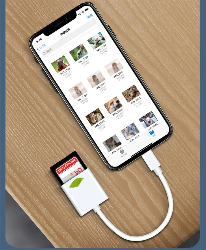 Lector de tarjetas tipo C a conexión USB SD TF Adaptador de lector de tarjetas de memoria inteligente para Macbook Pro Puerto tipo C 2 en 1 o 3 en 1 - imagen 4