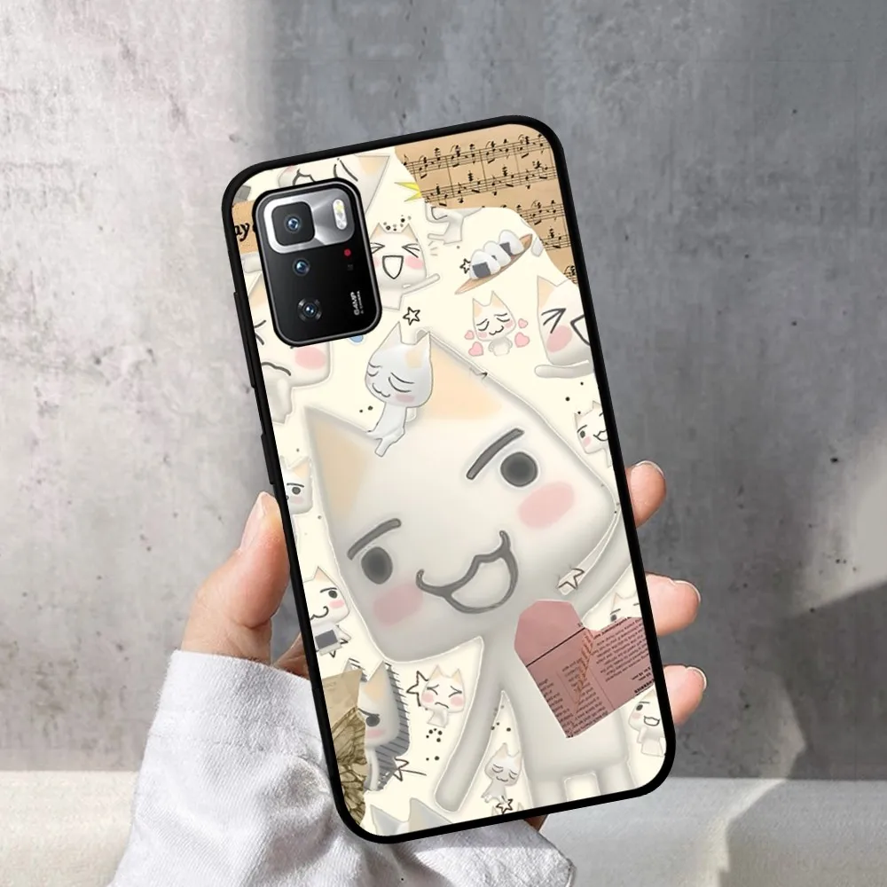 Bonita funda de teléfono con Collage de gato Toro para Redmi Note 4X5 A 6 7 8 T 9 9S 10 11S 11Epro Poco M3 Pro - imagen 2