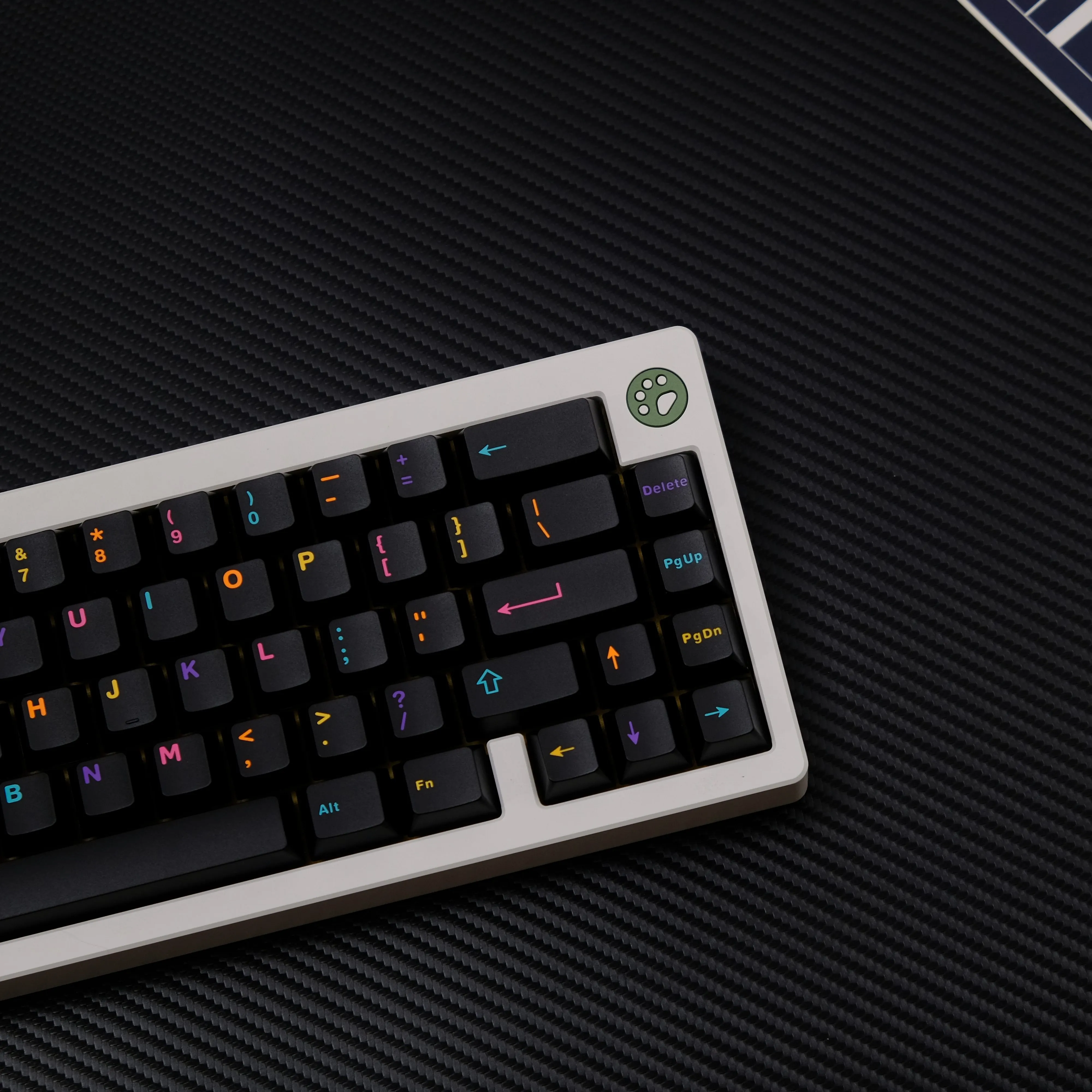 Teclas ABS de doble disparo, coloridas y negras, 121 teclas, teclas de teclado con perfil de cereza para interruptores Cherry Gateron MX, teclados para juegos