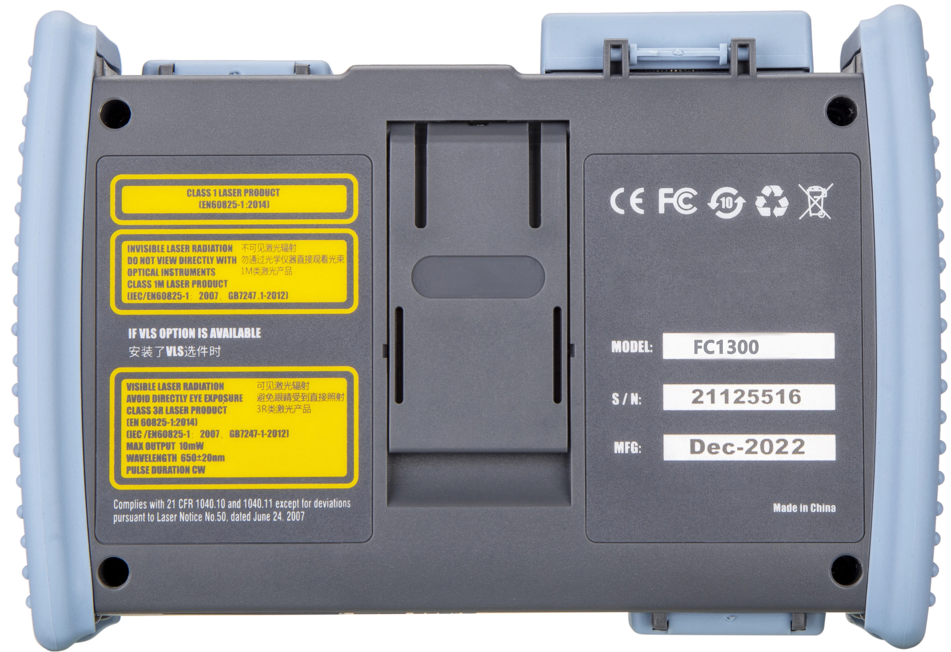 Multímetro de fibra y cobre FC1300 con mapa de eventos expertos Auto PRO OTDR medidor de potencia óptica fuente de luz óptica pérdida de inserción VFL - imagen 5