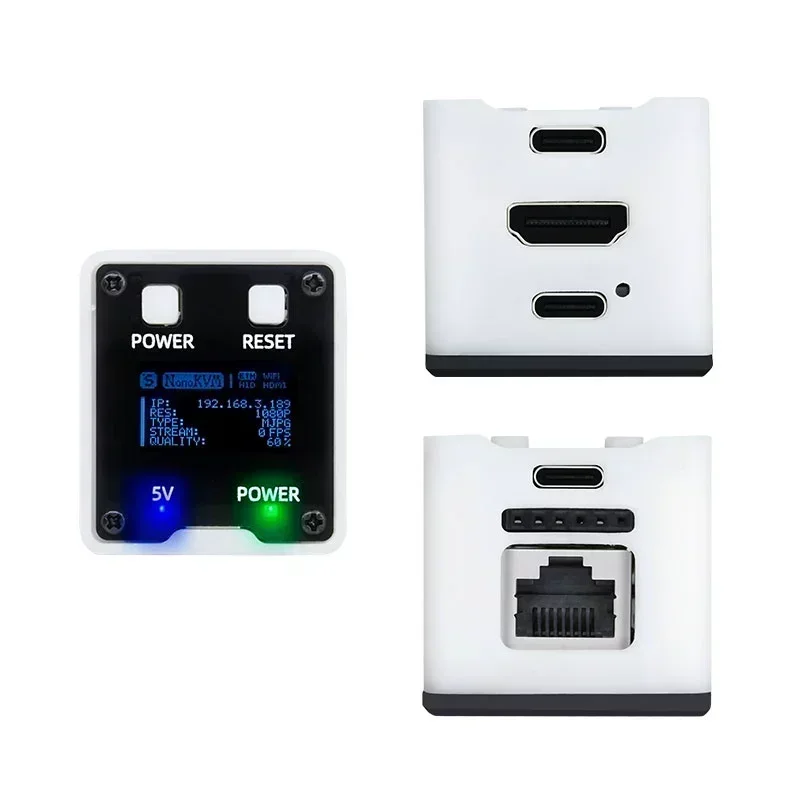 Sipeed NanoKVM Versión KVM Opciones Nano KVM-Lite/FULL/USB Kit LicheeRV Nano RISC-V Control remoto de energía/OS - imagen 2