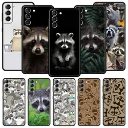 Funda de silicona para Samsung Galaxy S24/S23/S22 Ultra – Mapache