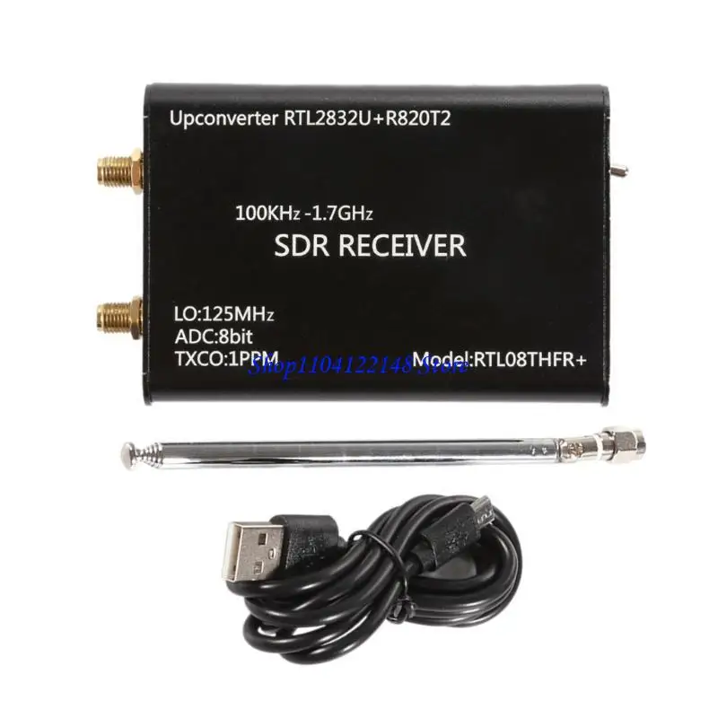 P9FA Conjunto receptor radio Receptor RTLSDR Receptor radio definido por software RTLSDR TXCO 1PPM con cable USB - imagen 2