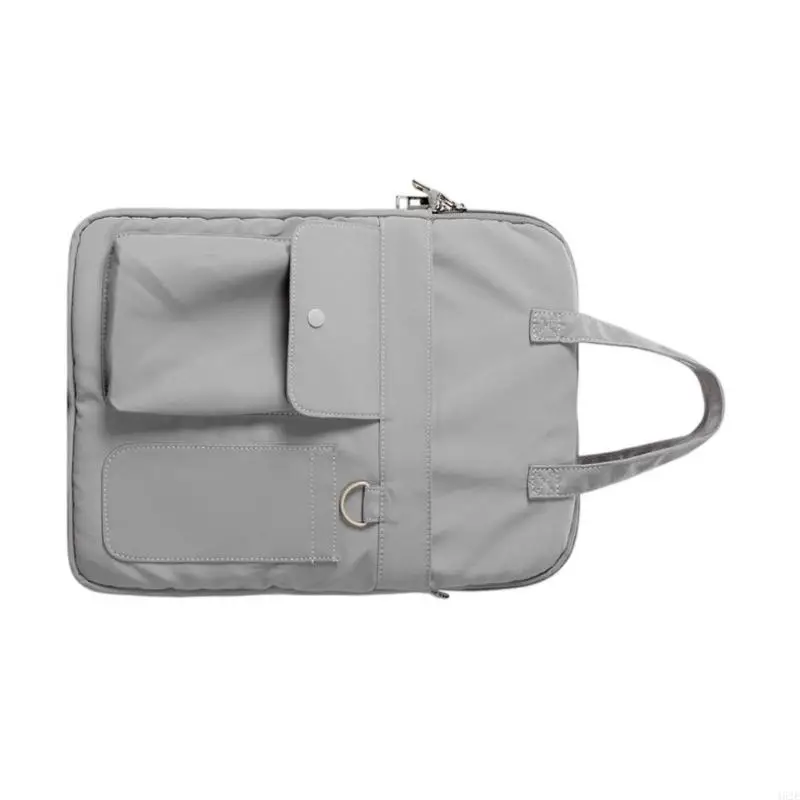 462E Bolso moderno para portátil 14 pulgadas, acolchado ergonómico, múltiples bolsillos con cremalleras - imagen 4