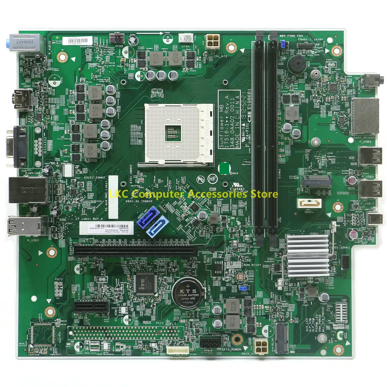 Nuevo para HP Pavilion 590 690 placa base 17516-1 942023 -001 942023 -601 L47134-001 Placa base AM4 100% probada - imagen 2