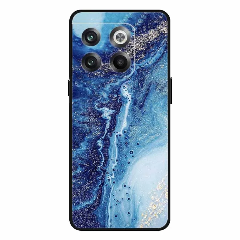 Para OnePlus 10T 10 T 5G funda de silicona suave de mármol TPU Fundas para OnePlus Ace Pro 5G funda One Plus 10T Coque a prueba de golpes - imagen 4