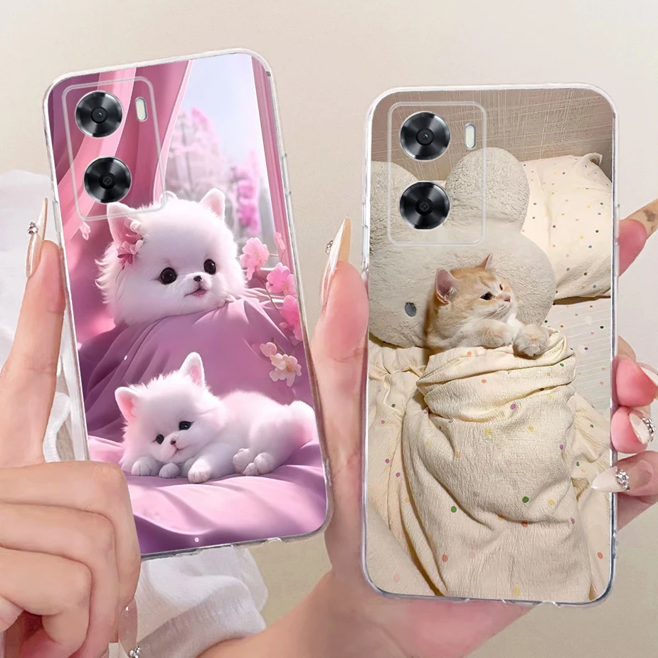 Para Oppo A57 4G funda Oppo A57s CPH2385 Cool Dragon funda pintada de lujo funda de teléfono de silicona suave para Oppo A77s OppoA77 4G Fundas - imagen 5