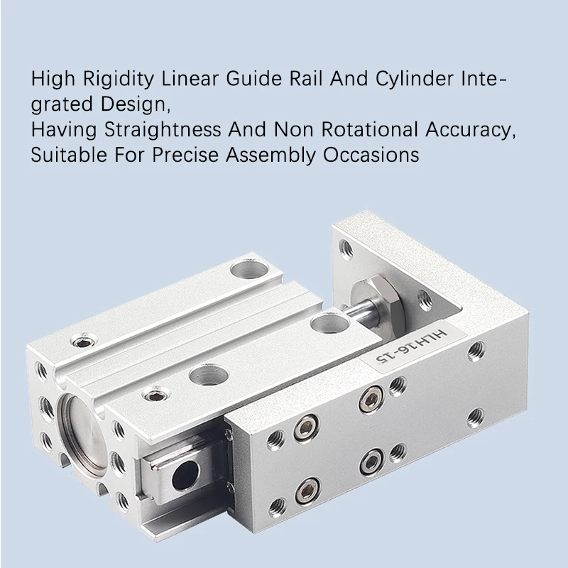Cilindro neumático tipo riel de mesa auxiliar de aire HLH6/10/16/20 Piston10S/15S/20S/30S/40S/50S - imagen 5
