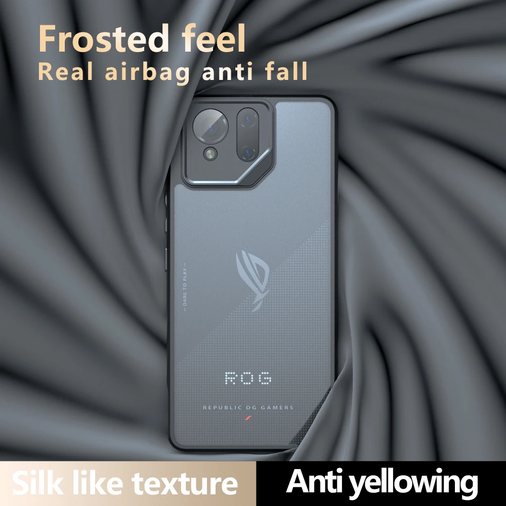 Para Asus ROG Phone 9 Pro 5G Funda trasera Phnoe Funda a prueba de golpes Airbag anticaída protectora antihuellas mate Funda Coque - imagen 5