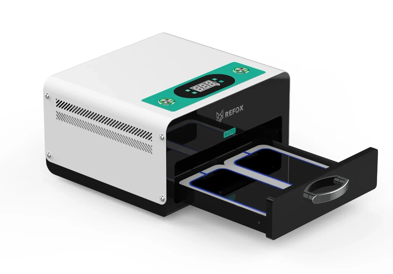REFOX RM22 Caja de luz de curado adhesivo UV para reparación de pantalla LCD de teléfono móvil Curado de adhesivo impermeable - imagen 4