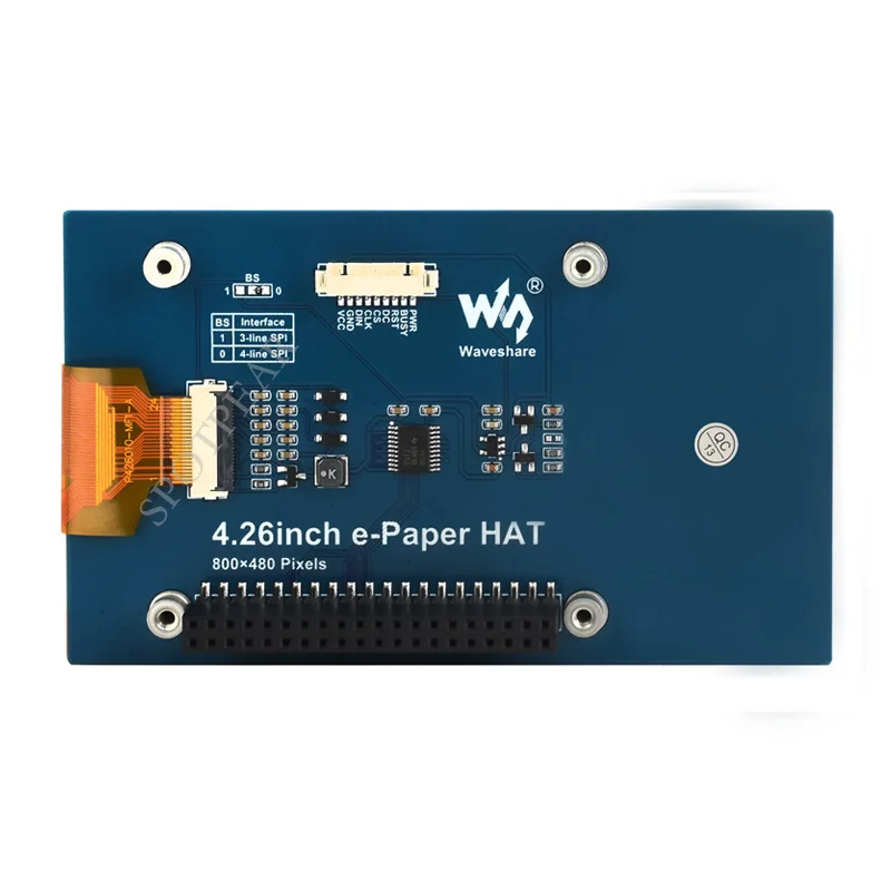 Papel electrónico Raspberry Pi para Arduino Jetson STM32, pantalla e-link de 4,26 pulgadas, 800x480, negro/blanco - imagen 4
