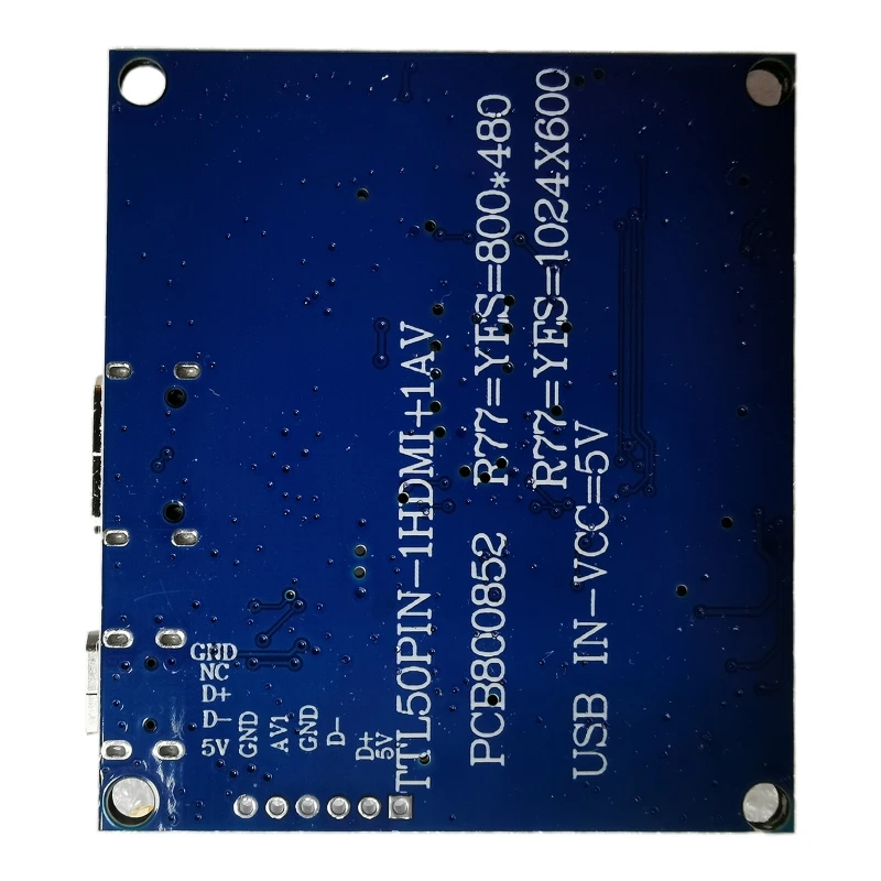Placa controladora LCD EDP 50 pines, compatible con funciona para pantalla TTL 50 pines - imagen 2