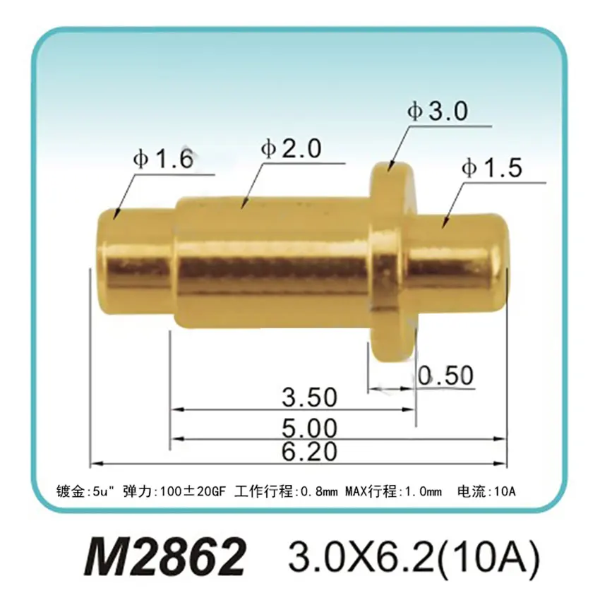 M2862 3.0x6..2mm 10A