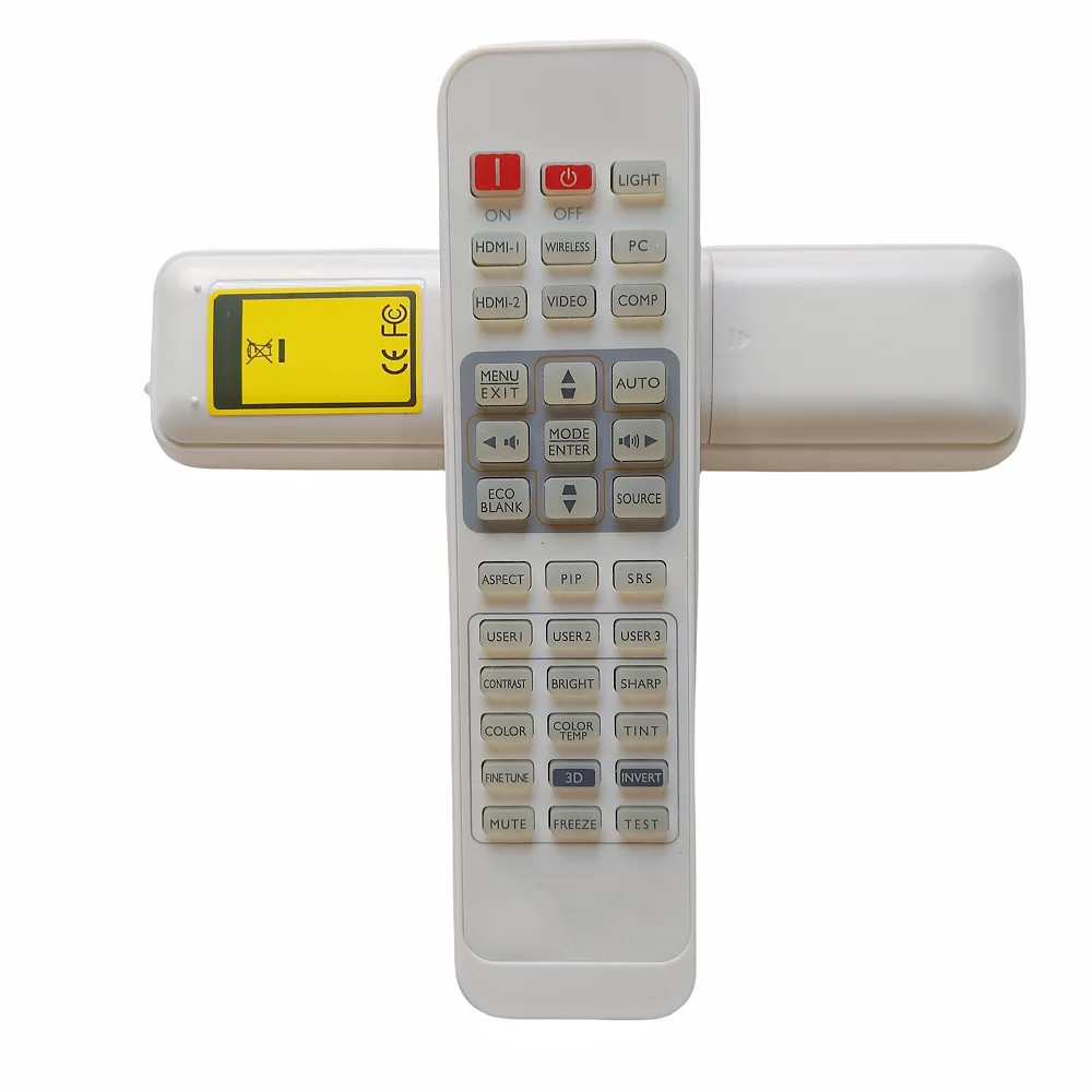 Mando a distancia de proyector de repuesto para BenQ W1080ST W1250 W1300 W1400 W1500 W600 W600+ W6000 EP5920 - imagen 2