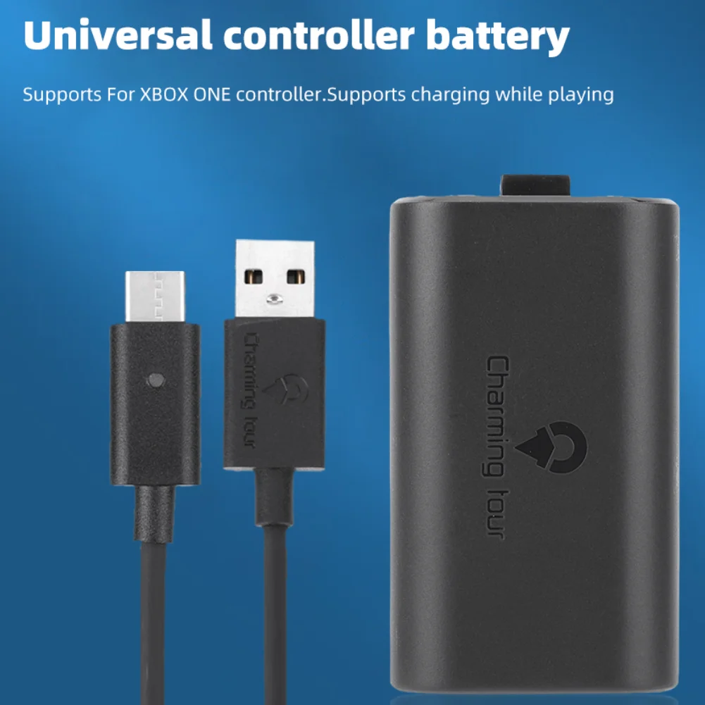 Baterías de repuesto de 2080mAh para mando inalámbrico x-box One SX SS, batería recargable tipo C, Gamepad, Joypad