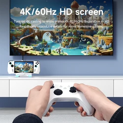 Hagibis Hub USB-C 6 en 1 para ROG Ally, Steam Deck y OLED HDMI 4K