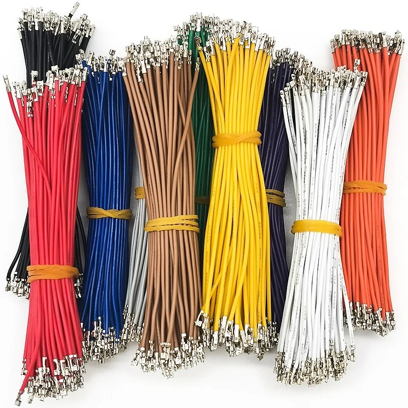 100 Uds PH2.0mm paso doble cabeza Color terminales cables 22AWG/24AWG/26AWG rojo negro conectores electrónicos cables 10CM ~ 50CM - imagen 5