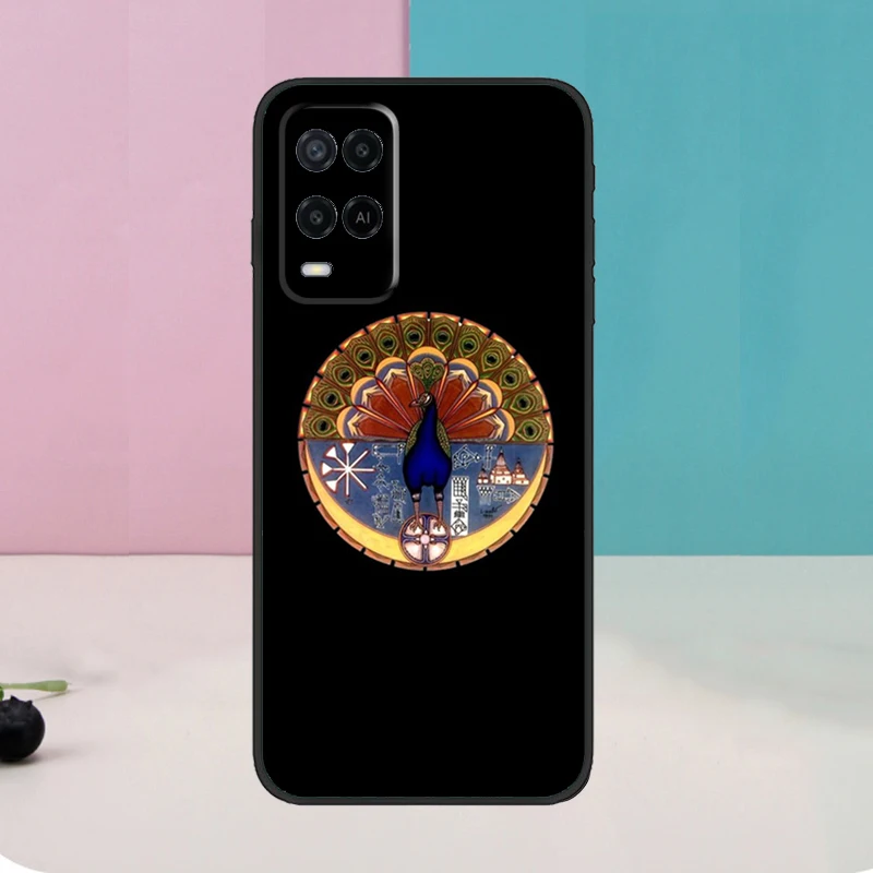 Funda con bandera de Yazidis para Oppo A5 Pro A6 A15 A16 A76 A96 A17 A57 A98 A58 A78 A18 A38 A54 A74 A94 A40 A60 A80 - imagen 2