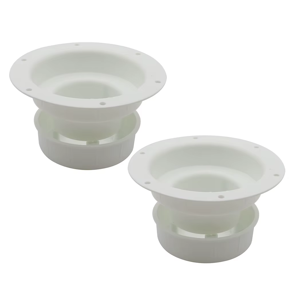 Tapa de ventilación de fontanería ABS para autocaravana, tapa de ventilación para autocaravana, 2 piezas