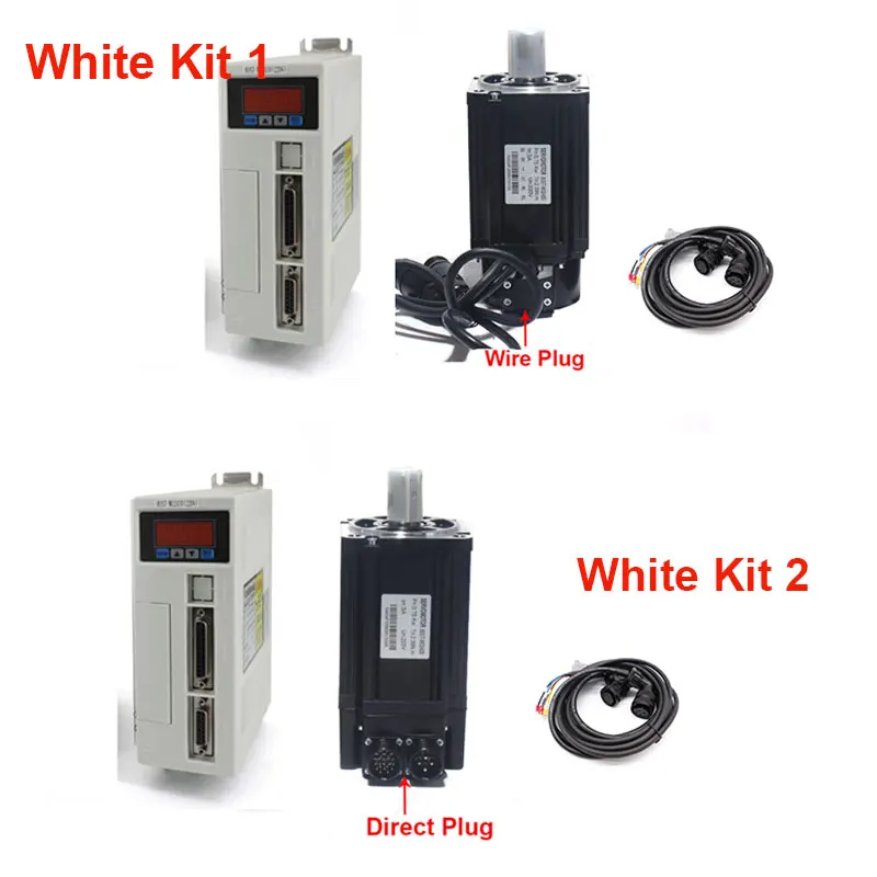 90ST-M02430 Servomotor de CA de 220V 750W 3000RPM 2,4 N.M. Servomotor de 0,75 kW Unidad de CA monofásica Controlador combinado de imán permanente - imagen 5