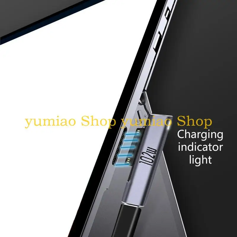 587b 102W 15V/3A USB C Tipo C Adaptador femenino PD Plug carga rápida para Surface 3 4 5 Serie 6 - imagen 5