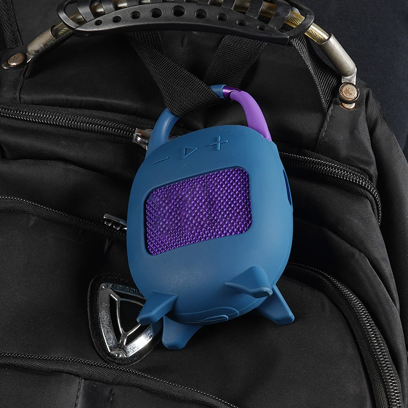 Funda de silicona a prueba de golpes, estuche de transporte a prueba de polvo, funda protectora de viaje para JBL Clip 5, altavoz BT portátil - imagen 3