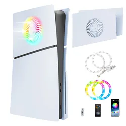 Carcasa Superior PS5 Slim con Ventilación e Iluminación LED