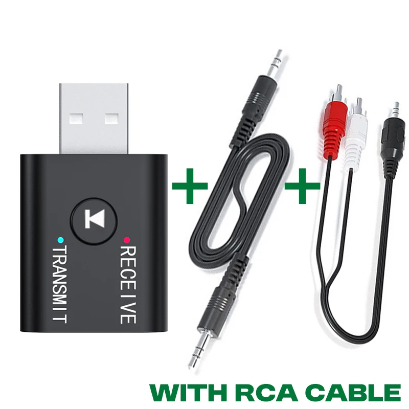 With RCA Cable