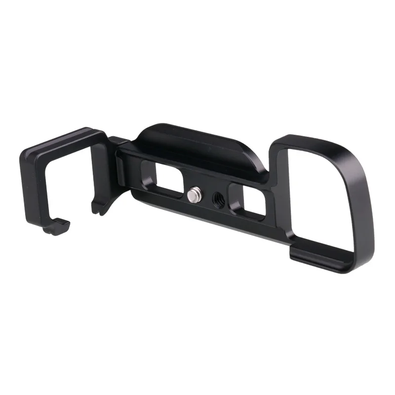 Soporte de cámara de placa L de liberación rápida Vertical de aleación de aluminio para Sony A6000 cabezal inclinable flexible L soporte de trípode cabezales de trípode - imagen 3