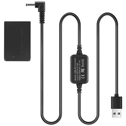 Cable USB DR-E12 Kit de Acoplador DC para Canon EOS M50