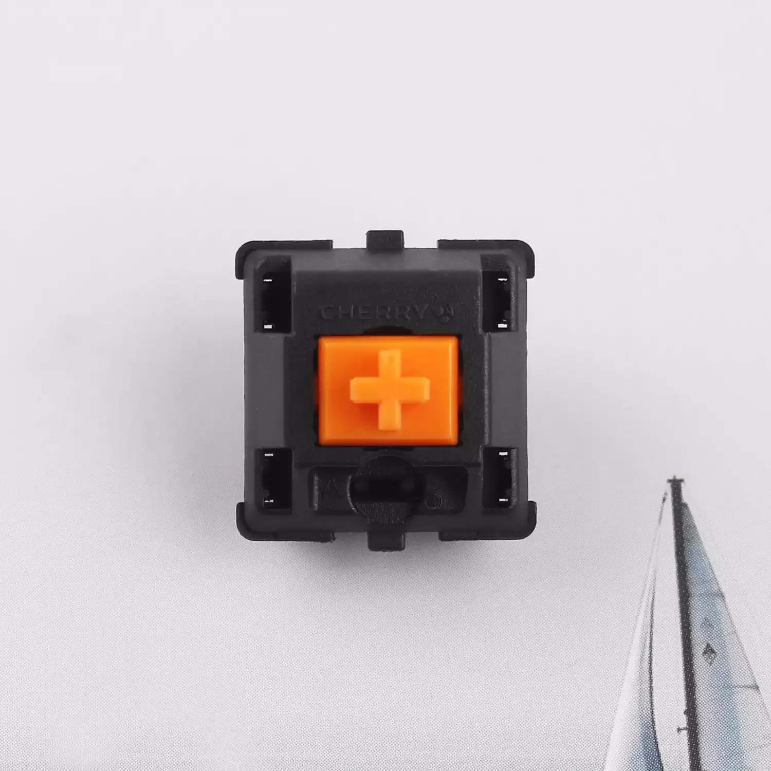 Cherry MX2A interruptor naranja Original V2 lineal de 5 pines para teclado mecánico para jugar interruptores MX accesorios de PC lubricados de fábrica personalizados - imagen 4