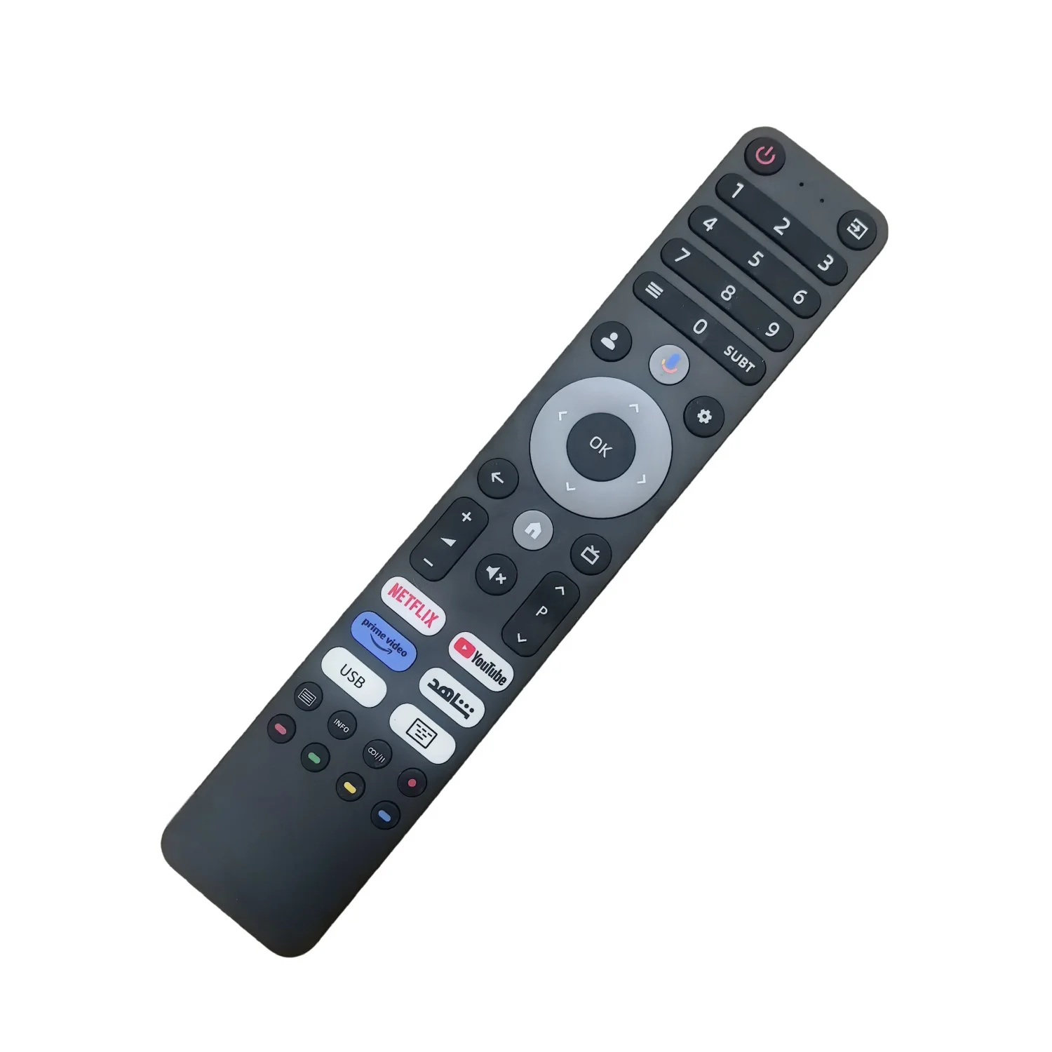 Control remoto por voz Bluetooth para OK OTV 32GH-5023C 43AU-5022C 43AU-5023C 50AU-5023C Smart LED HDTV Android TV