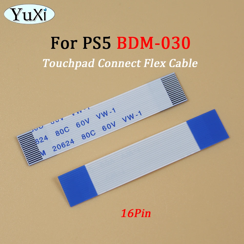 Juego de Cable flexible táctil para PS5 BDM-030, Kit de panel táctil suave personalizado colorido para PlayStation 5 3,0, reemplazo de Control de Gamepad, 16 Pines, 1 Juego - imagen 3