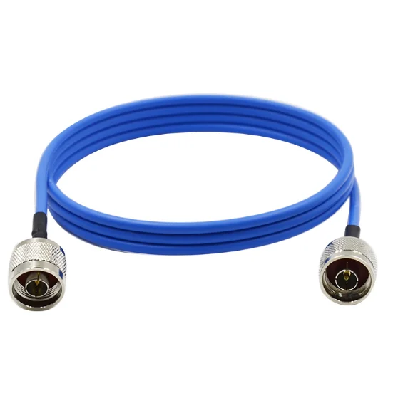 1 Uds Cable Coaxial RF N macho a N conector macho RG405 086 Cable de prueba de alta frecuencia 50ohm