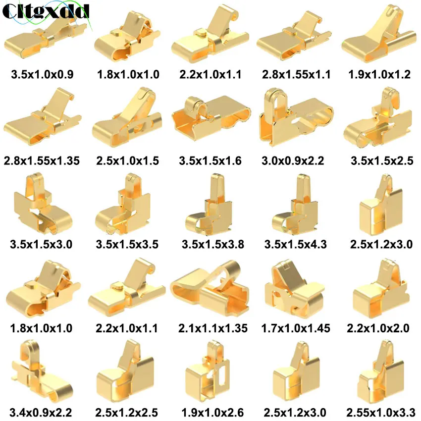 Cltgxdd 10 Uds antena metralla batería de acero inoxidable Terminal de conexión a tierra conductor conector de contacto de señal
