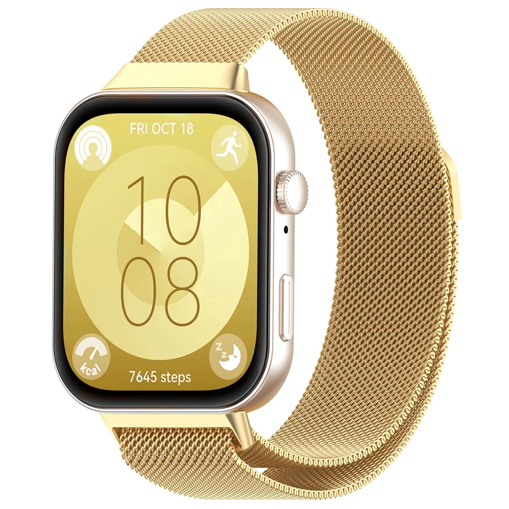 Correa Milanese Loop para Huawei Watch FIT 3, correa magnética inteligente de acero inoxidable, accesorios para Huawei fit3 Watch fit 2/1