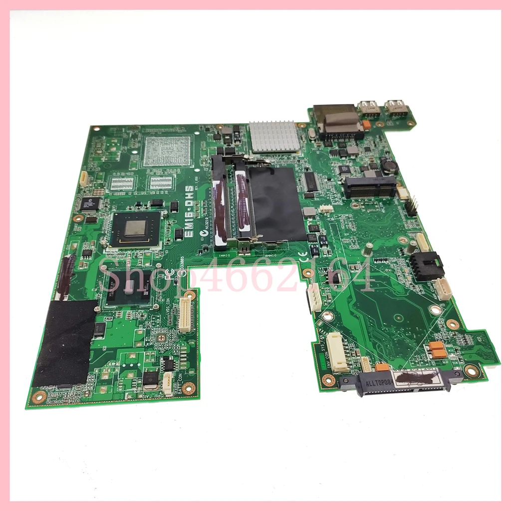 Placa base para ordenador portátil Asus eeetop 1602, EM16-DHS con N270 CPU, 100% probado, OK - imagen 4