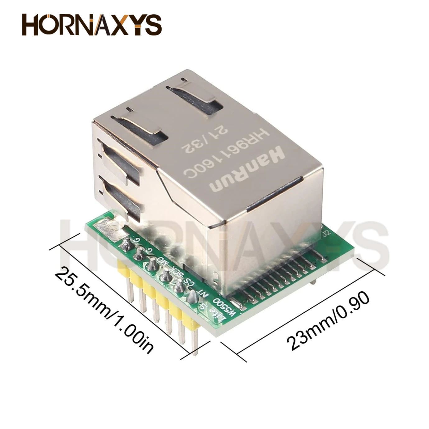 Módulo de red Ethernet W5500 SPI a LAN, interfaz TCP IP 51 STM32 3,3 V 5V para Arduino WIZ820io RC5, Internet de las cosas, 1-5 uds. - imagen 4