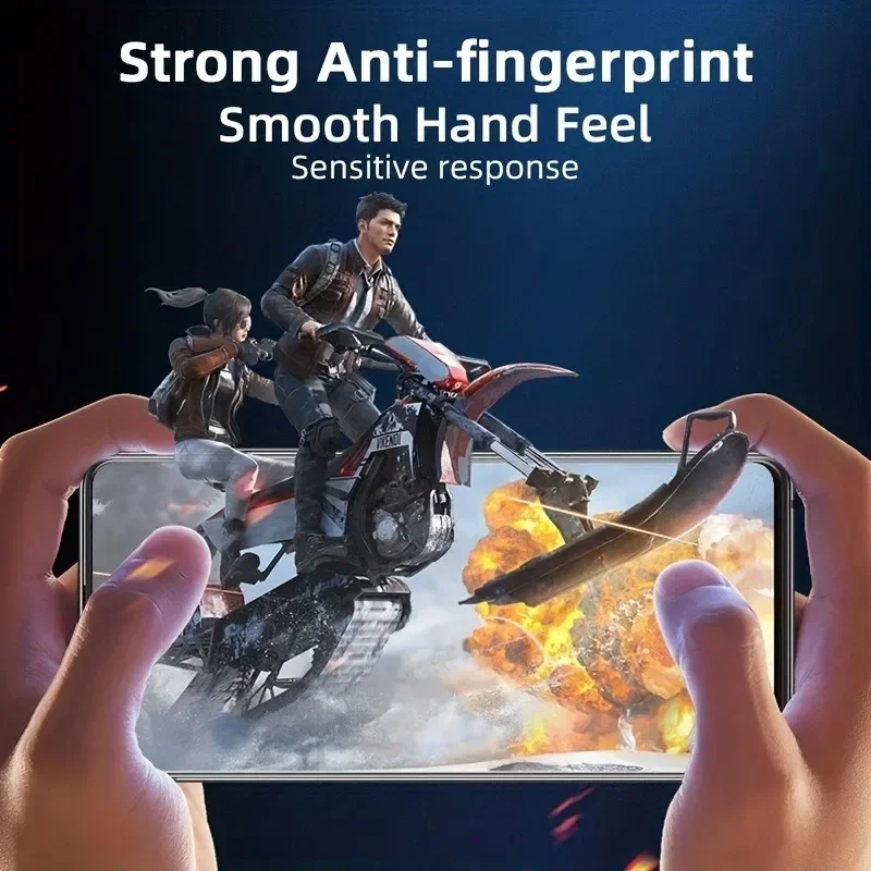 2 uds cubierta completa de vidrio templado mate para Xiaomi 14 13T Pro 12 11T Protector de pantalla para Redmi Note 13 12 Pro Plus película protectora - imagen 5