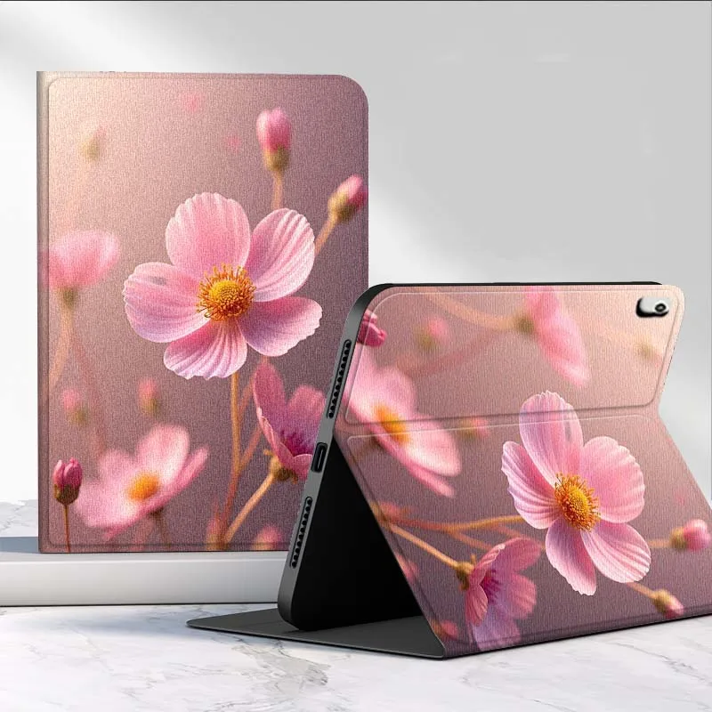 Arte de flor de cerezo para Huawei MediaPad MatePad Pro Air 12 X T5 T10S M6 M5 C5e SE 11 11,5 12,2 pulgadas funda para tableta - imagen 2