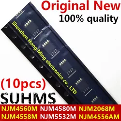 NJM Amplificadores operacionales - Pack 10 pzas 4560M, 4556A, 4580M