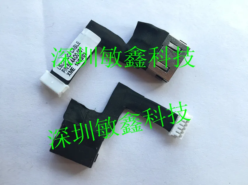 Toma de corriente DC con cable para Lenovo THINKPAD T550, W550S, T560, P50S, portátil, DC-IN, Cable flexible