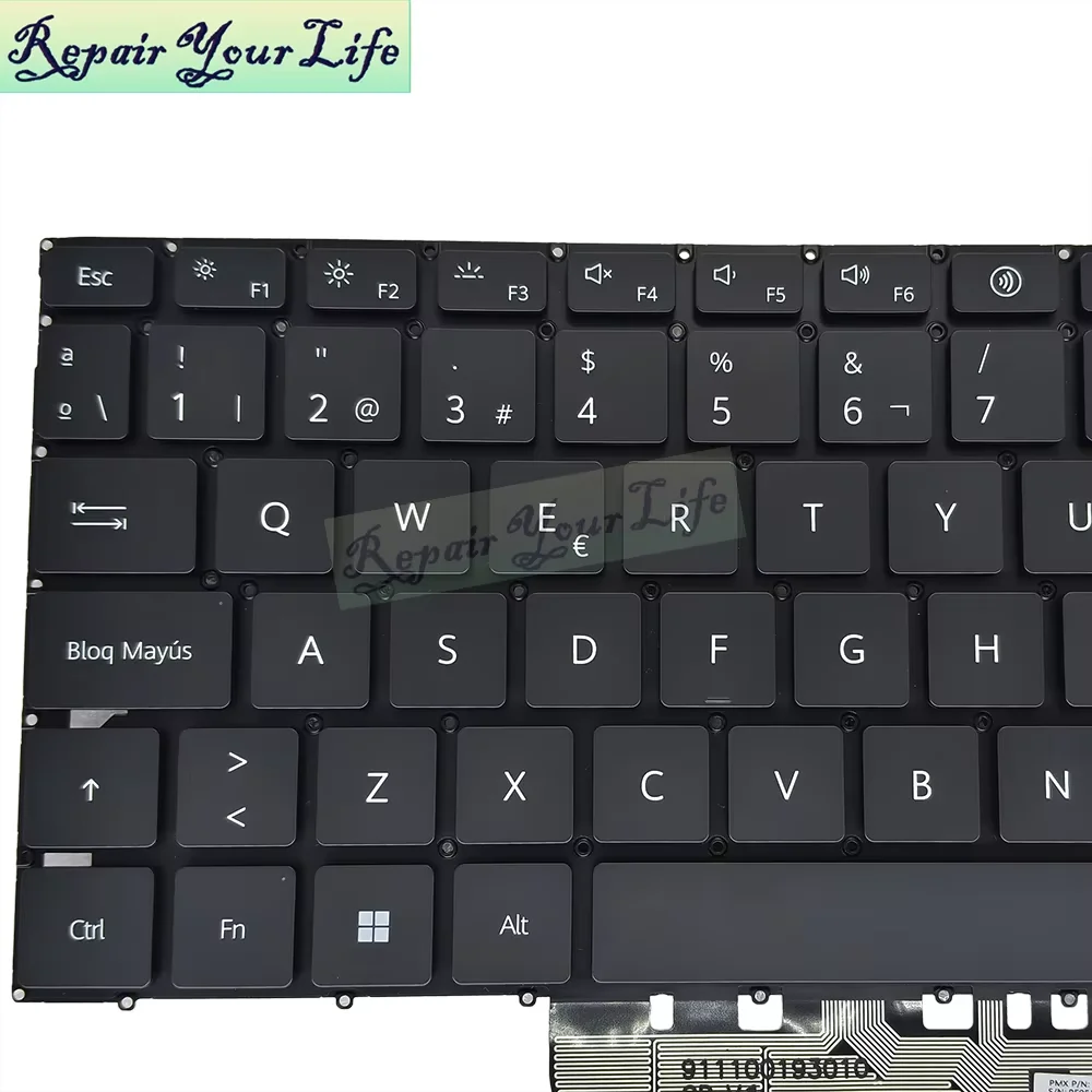 Italiano ES retroiluminación del teclado español para Huawei MateBook 14s HKF-X HKF-16 HKF-W76 HKD-W56, teclados para portátiles 13s EMD-W76 W56 - imagen 3