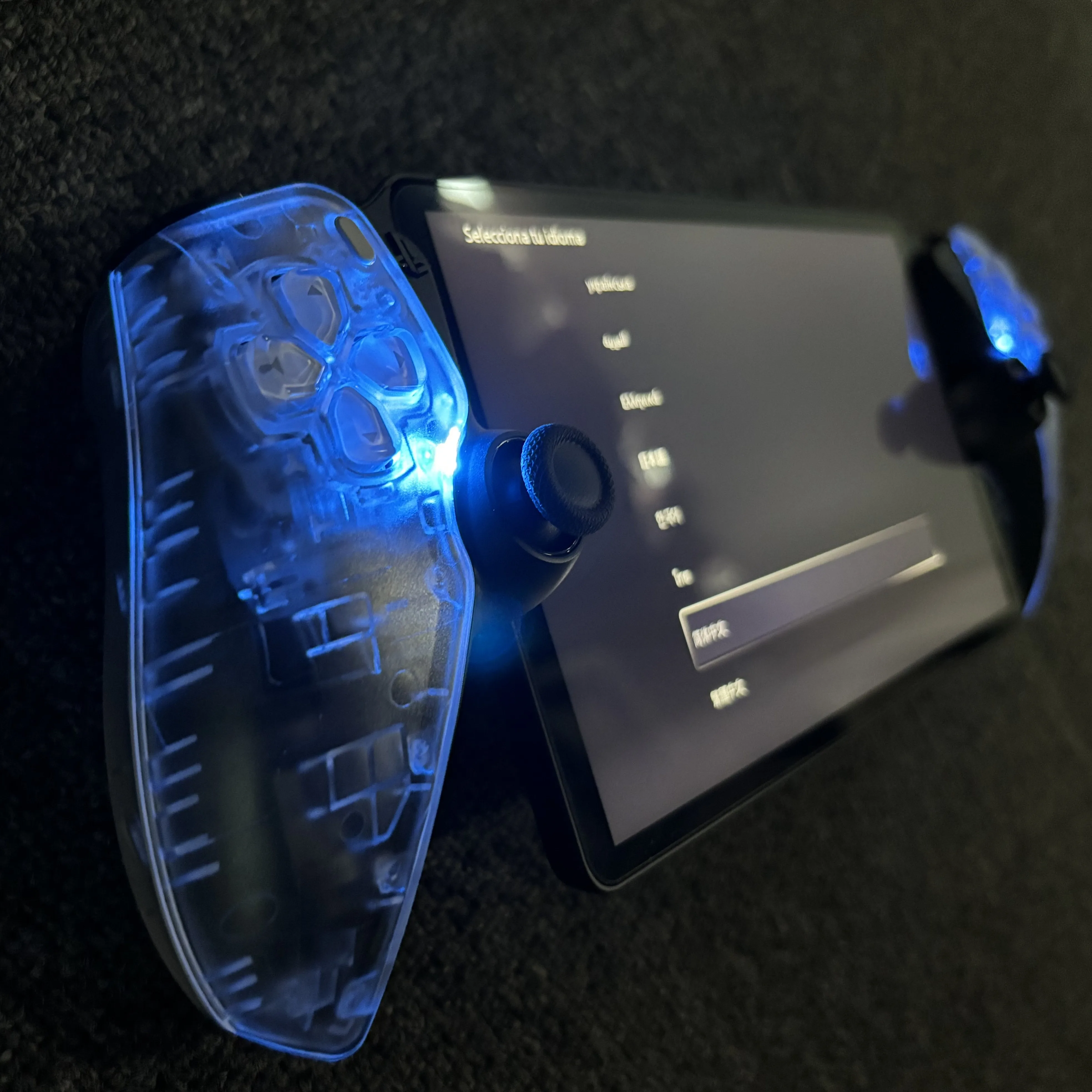 Nueva placa frontal de araña para Playstation Portal, cubierta de carcasa, accesorios portátiles de repuesto, placas delanteras y traseras para control remoto de Portal PS - imagen 3