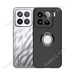 Xiaomi 15 Funda Silicona con Soporte Anillo Trasero Antigolpes