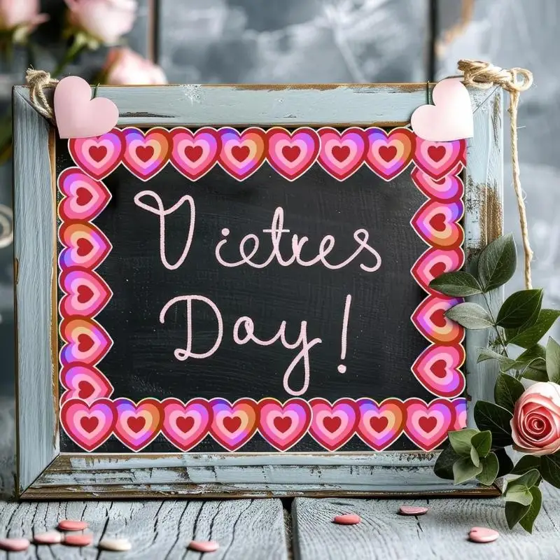 2025 nuevo tablero carteles recortador decorativo tablón anuncios embellecedor para escuela, aula hogar - imagen 3