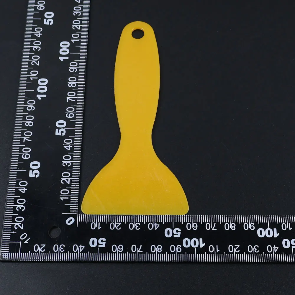 Raspador de plástico para coche, herramienta para limpiar ventanas, Brisa, nieve, vidrio, agua, Cola, limpiador para eliminar la carretera, 1/5/10 Uds. - imagen 4