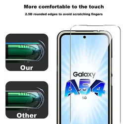 Samsung Galaxy A54 5G Protector de pantalla de vidrio templado 10H