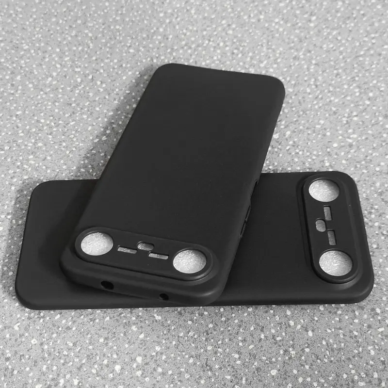 Funda de teléfono mate a prueba de golpes para Tecno Pova, funda delgada de TPU suave, fundas negras para Tecno Spark Slim tecon Pova Slim - imagen 2